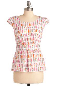 ModCloth Cool with Me Top - Lyst