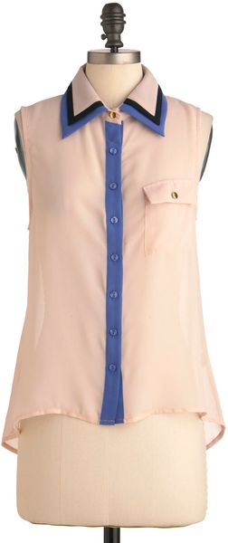 ModCloth Ol Factory Tour Top  - Lyst