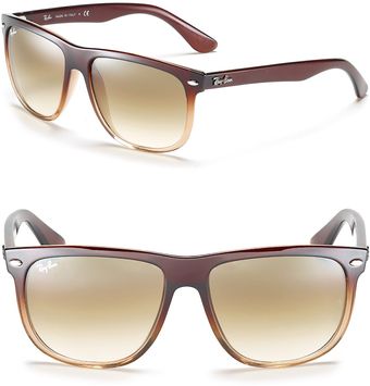 Ray-Ban Flat Top Boyfriend Gradient Sunglasses - Lyst