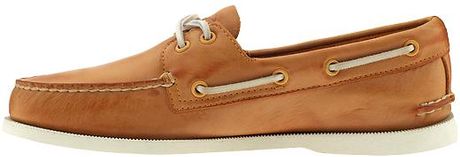 Sperry Top-sider Ao 2 Eye Burnished in Brown for Men (orange) - Lyst
