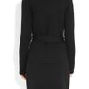 Temperley London Adamina Silktrimmed Wool Cardicoat in Black - Lyst