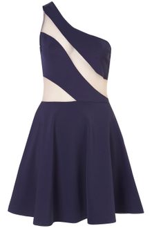 Topshop Swirl Mesh Dress By Dress Up Topshop - Lyst