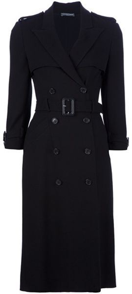 Alexander Mcqueen Archive Double Breasted Coat - Lyst