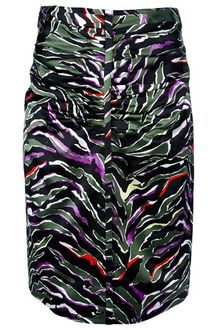 Balenciaga Ruched Pencil Skirt - Lyst