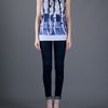 Balenciaga Silver Birch Sleeveless Top in Blue (silver) - Lyst