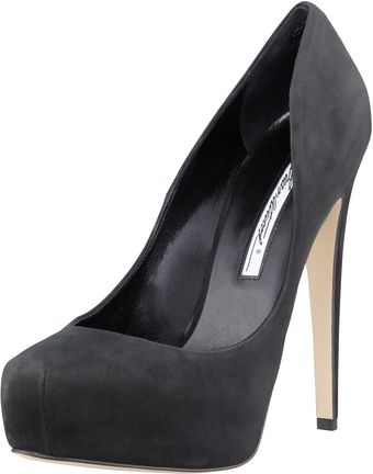 Brian Atwood New Maniac Suede Pump - Lyst