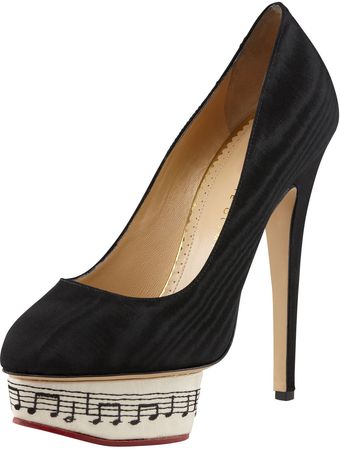 Charlotte Olympia Dance with Me Dolly Symphony Islandplatform Pump - Lyst