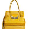 Diane Von Furstenberg Yellow Harper Laurel Shoulder Bag in Yellow - Lyst