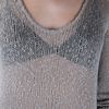 Helmut Lang Knit Sweater in Gray (taupe) - Lyst