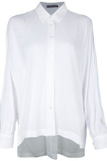 Issey Miyake Loose Fit Blouse - Lyst