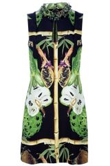 Jo No Fui Bead Collar Dress