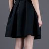 Lanvin Pleated Skirt in Black - Lyst