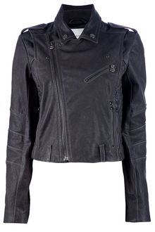 Pierre Balmain Quilted Biker Jacket - Lyst