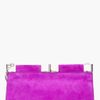 Proenza Schouler Grape Suede Evening Clutch in Purple (grape) - Lyst