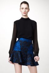 Stella McCartney Patty Brocade Skirt