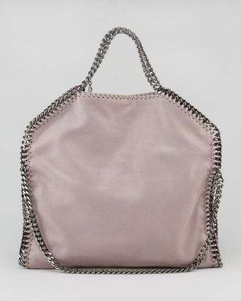 Stella McCartney Foldover Falabella Tote Shell - Lyst