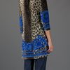 Versace Printed Tunic in Multicolor (green) - Lyst