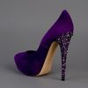 Casadei Gem Detail Pump in Purple - Lyst
