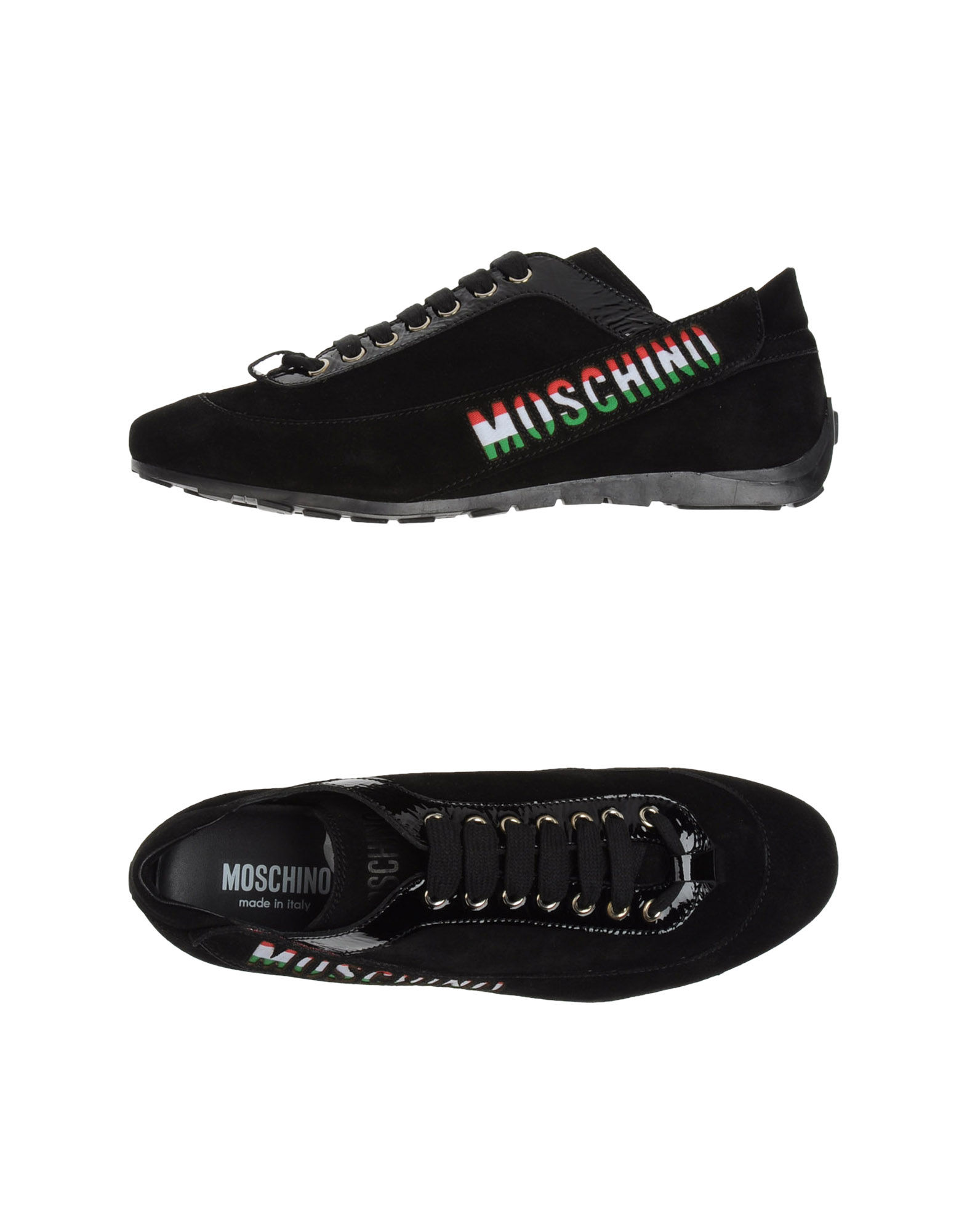 moschino tennis shoes