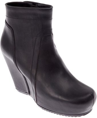 Rick Owens Wedge Boot - Lyst