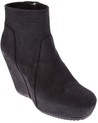 Rick Owens Wedge Boot - Lyst