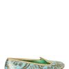 Dolce & Gabbana 10mm Brocade Gold Loafers in Multicolor (turquoise) - Lyst