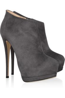 Giuseppe Zanotti Suede Ankle Boots - Lyst