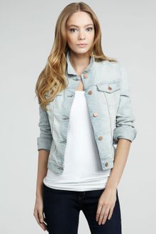 J Brand Atomic Slimfit Denim Jacket Cusp Top Seller - Lyst