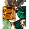 Oscar De La Renta GoldPlated Crystal Clip Earrings in Gold - Lyst