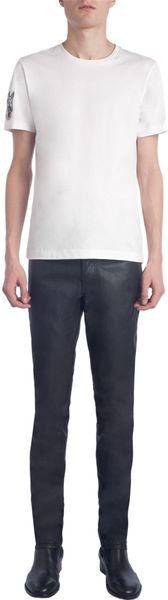Balenciaga German Shepherd Patch Tee in White for Men - Lyst