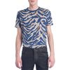 Balenciaga Zebra Print Tee in Blue for Men (zebra) - Lyst