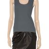 Calvin Klein Ribbedknit Tank in Gray - Lyst