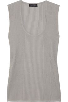 Calvin Klein Ribbedknit Tank - Lyst