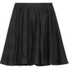 Felder Felder Alina Silk and Cottonblend Mini Skirt in Black - Lyst