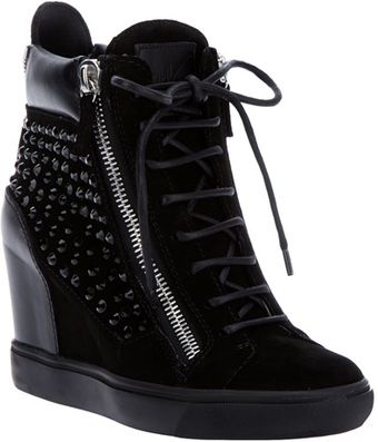 Giuseppe Zanotti Hidden Wedge Sneaker - Lyst