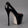 Giuseppe Zanotti Peep Toe Platform in Black - Lyst