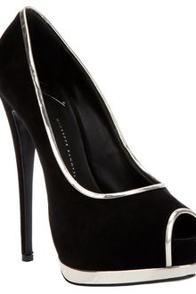 Giuseppe Zanotti Peep Toe Pump - Lyst