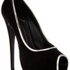 Giuseppe Zanotti Peep Toe Pump in Black - Lyst