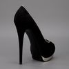 Giuseppe Zanotti Peep Toe Pump in Black - Lyst