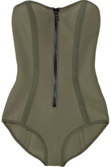 Lisa Marie Fernandez The Leigh Strapless Swimsuit - Lyst