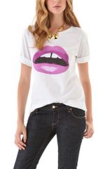 Markus Lupfer Lara Lip Tee