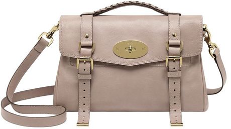Mulberry Alexa Satchel  in Beige (650) - Lyst
