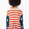 Nasty Gal Born in The Usa Knit in Blue - Lyst