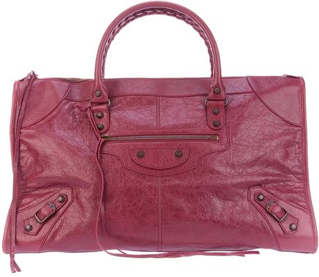 Balenciaga Classic Work Tote in Purple - Lyst