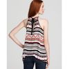 Bcbgmaxazria Top Claudia Cascade Ruffle Halter in Multicolor (bright raspberry combo) - Lyst