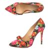 Charlotte Olympia Ava Flowerprint Pumps in Multicolor (multicoloured) - Lyst