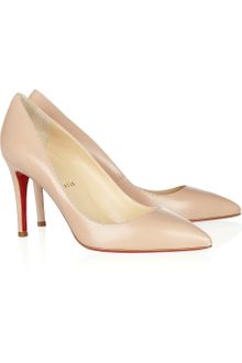Christian Louboutin Pigalle 85 Patentleather Pumps - Lyst