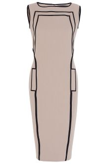 Elie Saab Short Crepe Dress - Lyst