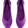 H&m Ballet Pumps in Purple - Lyst