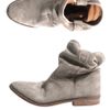 Isabel Marant Jenny Leather Boots in Gray (grey) - Lyst